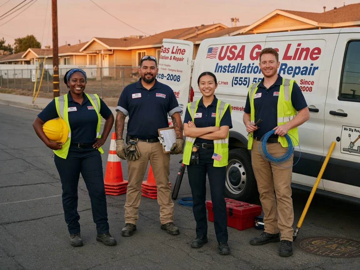 Gas Line Installation company in Lowpoint, IL